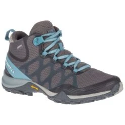 Merrell Womens Siren 3 Mid GTX Waterproof Boots - Blue Smoke -Fashion Shoe Store Merrell Siren3MidGTX BlueSmoke 1 11