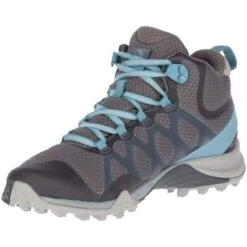Merrell Womens Siren 3 Mid GTX Waterproof Boots - Blue Smoke -Fashion Shoe Store Merrell Siren3MidGTX BlueSmoke 6 11