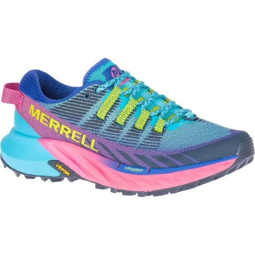 Merrell Womens Agility Peak 4 Vegan Trail Running Shoes - Atoll 4 Merrell Womens Agility Peak 4 Vegan Trail Running Shoes - Atoll - Image 2