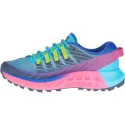Merrell Womens Agility Peak 4 Vegan Trail Running Shoes - Atoll 13 Merrell Womens Agility Peak 4 Vegan Trail Running Shoes - Atoll -Fashion Shoe Store Merrell WmsAgilityPeak4 Atoll 4 19