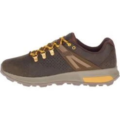 Merrell Mens Zion Peak Waterproof Walking Hiking Shoes - Seal Brown -Fashion Shoe Store Merrell ZionPeakWP SealBrown 3 56