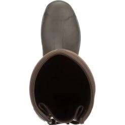 Muck Boots Mens Wetland XF WIDE Tall Adjustable Wellingtons - Bark -Fashion Shoe Store Muck WetlandXF Bark 5 8