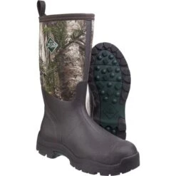 Muck Boots Mens Derwent II Neoprene Wellies - Bark Camo -Fashion Shoe Store MuckBoot DerwentIIShort Bark 3 14