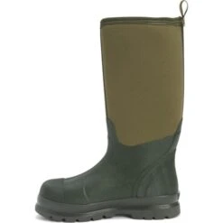 Muck Boots Mens Womens Chore Hi Work Wellies Rain Boots - Moss -Fashion Shoe Store MuckBoots ChoreClassicRT Moss 3 32