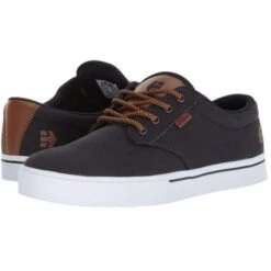 Etnies Mens Jameson 2 Eco Vegan Skate Shoes - Navy Tan White -Fashion Shoe Store NavyTanWhite 03 1000x1000603466 1