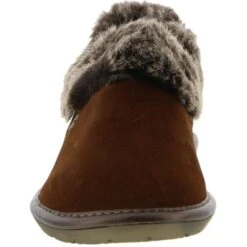 Nordikas Womens 1358 Top Line Outdoor Indoor Sole Bootie Slippers - Alfelpado Cuero Brown -Fashion Shoe Store Nordikas 1358 O Cue 02 5