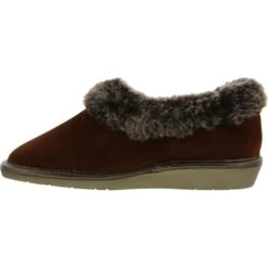 Nordikas Womens 1358 Top Line Outdoor Indoor Sole Bootie Slippers - Alfelpado Cuero Brown -Fashion Shoe Store Nordikas 1358 O Cue 03 5