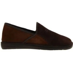 Nordikas Mens 1370 Top Line Slippers - Alfelpado Cuero Moka - Brown
