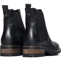 Oak & Hyde Womens Bridge Chelsea Boots - Black -Fashion Shoe Store OaH BridgeChelsea Black 5 13