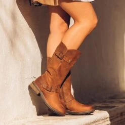 Oak & Hyde Womens Crest Boots - Cognac 15 Oak & Hyde Womens Crest Boots - Cognac -Fashion Shoe Store OaH CrestCesar Cognac 1 6