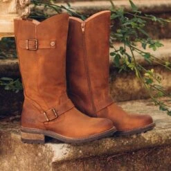 Oak & Hyde Womens Crest Boots - Cognac 17 Oak & Hyde Womens Crest Boots - Cognac -Fashion Shoe Store OaH CrestCesar Cognac 3 6