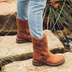 Oak & Hyde Womens Crest Demi Boots - Cognac 17 Oak & Hyde Womens Crest Demi Boots - Cognac -Fashion Shoe Store OaH CrestDemiCesar Cognac 1 6