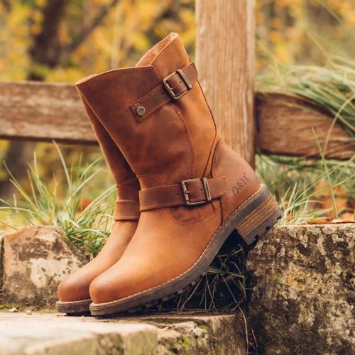 Oak & Hyde Womens Crest Demi Boots - Cognac 5 Oak & Hyde Womens Crest Demi Boots - Cognac - Image 3