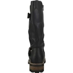 Oak & Hyde Womens Crest Leather Boots - Black -Fashion Shoe Store OakandHyde Crest Black 4 7