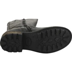 Oak & Hyde Womens Crest Leather Boots - Black -Fashion Shoe Store OakandHyde Crest Black 7 7