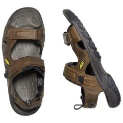 Keen Mens Targhee III Open Toe Sandal - Bison Mulch -Fashion Shoe Store OpenToeSandal BisonBrown 3639915 3