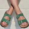 Oxygen Womens Paris Sandals - Green