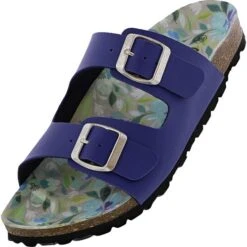 Oxygen Womens Phoebe Vegan Sandals - Blue -Fashion Shoe Store Oxygen Phoebe Blue L 7