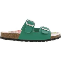 Oxygen Womens Phoebe Vegan Sandals - Green -Fashion Shoe Store Oxygen Phoebe Green 01 7