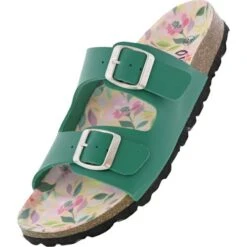 Oxygen Womens Phoebe Vegan Sandals - Green -Fashion Shoe Store Oxygen Phoebe Green L 7