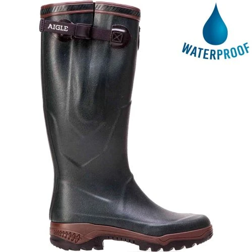 Aigle Parcours 2 Vario Adjustable Mens Womens Wellies Rain Boots - Bronze 3 Aigle Parcours 2 Vario Adjustable Mens Womens Wellies Rain Boots - Bronze