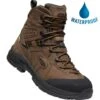 Keen Mens Karraig Mid WP Waterproof Boots - Dark Earth Raven