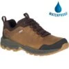 Merrell Mens Forestbound Waterproof Shoes - Merrell Tan -Fashion Shoe Store PS2632 3 10