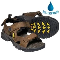 Keen Mens Targhee III Open Toe Sandal - Bison Mulch