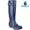 Cotswold Womens Sandringham Original Tall Wellington Boots - Navy -Fashion Shoe Store PS2916 3 6