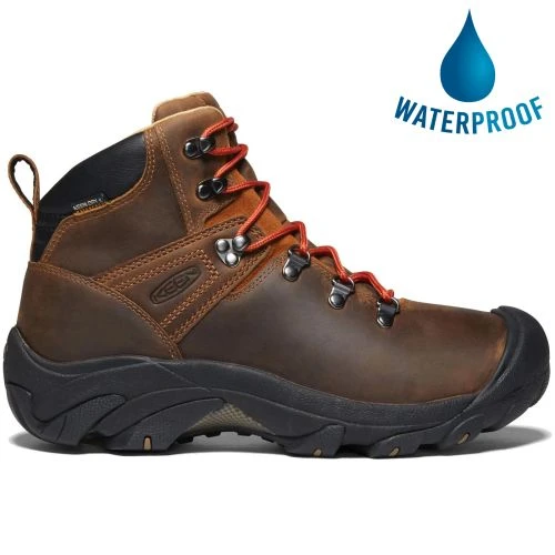 Keen Mens Pyrenees Waterproof Walking Boots - Syrup 4 Keen Mens Pyrenees Waterproof Walking Boots - Syrup - Image 2