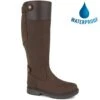 Woodland Womens Harper Waterproof Country Boot - Brown -Fashion Shoe Store PS3129X