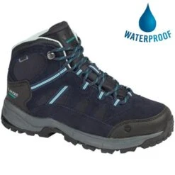 Hi-Tec Womens Bandera Lite WP Walking Boots - Navy Mint