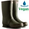 Hunter Mens Gardener Wellington Boots - Dark Olive Clay -Fashion Shoe Store PS3182 X