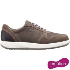 Joya Mens Sven Leather Trainers - Brown