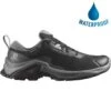 Salomon Womens X Reveal 2 GTX Waterproof Walking Trainers - Black Magnet Quarry -Fashion Shoe Store PS3311