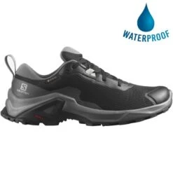 Salomon Womens X Reveal 2 GTX Waterproof Walking Trainers - Black Magnet Quarry