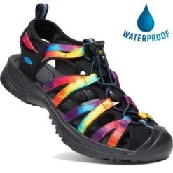 Keen Whisper Womens Walking Sandals - Original Tie Dye