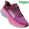 Hoka Womens Bondi 8 Running Shoes - Beautyberry Grape Wine -Fashion Shoe Store PS3443vg