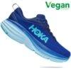 Hoka Mens Bondi 8 Vegan Running Shoes - Bellweather Blue Bluing 1 Hoka Mens Bondi 8 Vegan Running Shoes - Bellweather Blue Bluing -Fashion Shoe Store PS3445 2vg