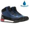 North Face Mens Back To Berkeley III Tex Waterproof Boots - Shady Blue TNF Black -Fashion Shoe Store PS3510