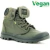 Palladium Mens Pampa Baggy Supply Combat Ankle Boots - Olive Night -Fashion Shoe Store PS3578vg 2