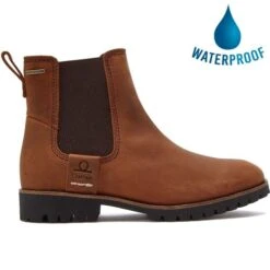 Chatham Womens Olympia Waterproof Chelsea Boot - Tan