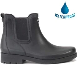 Aigle Womens Carville 2 Ankle Wellington Boots - Noir