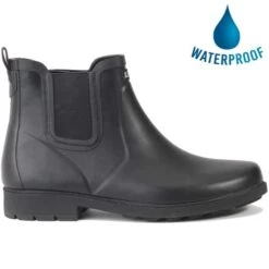 Aigle Mens Carville 2 Ankle Wellington Boots - Noir