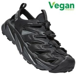 Hoka Mens Hopara Walking Sandals - Black Black