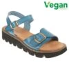 Heavenly Feet Womens Trudy Sandals - Blue -Fashion Shoe Store PS3835 3
