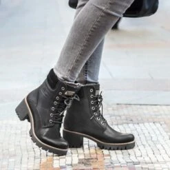 Panama Jack Womens Phoebe Waterproof Boots - Napa Black -Fashion Shoe Store PhoebeB17 NapaNegro 5 12