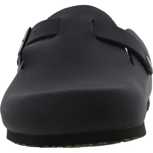 Plakton Mens Gibraltar Clogs - Black 6 Plakton Mens Gibraltar Clogs - Black - Image 4