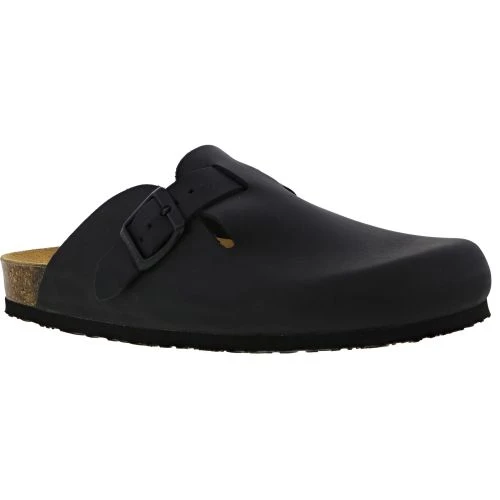 Plakton Mens Gibraltar Clogs - Black 3 Plakton Mens Gibraltar Clogs - Black