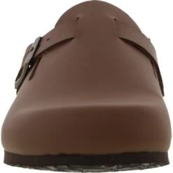 Plakton Mens Gibraltar Clogs - Roble Tan -Fashion Shoe Store Plakton Gibraltor Cuero 02 17 14